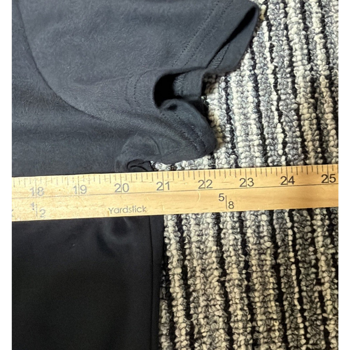 Croft & Barrow Women's The Classic Tee Short Sleeve Crewneck XL Black New