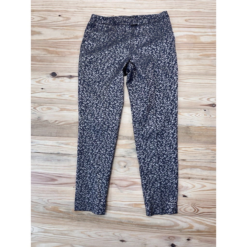 Cato Women’s Size 6 Pants Contemporary Fit Cheetah Print Stretch