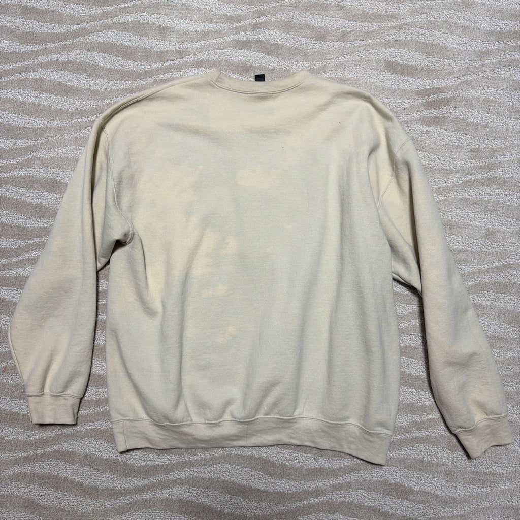 Alaska Last Frontier Embroidered Graphic Crewneck Soft Fleece Sweatshirt Men XL