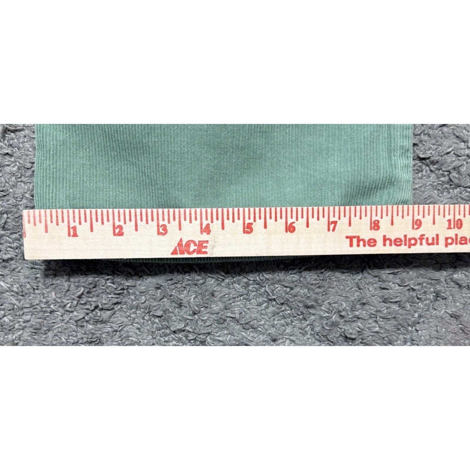 Vintage Polo Jeans Co Ralph Lauren Corduroy Flare Pants Green Size 6 32x34