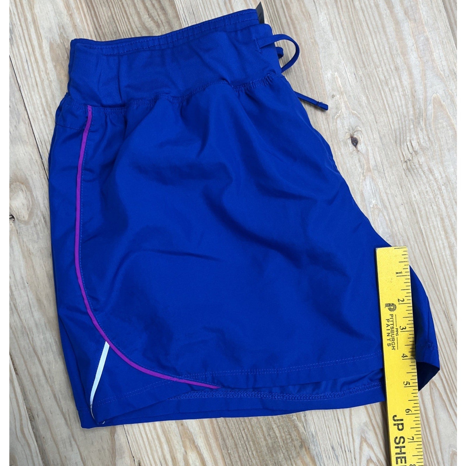 Champion Advanced High Performance Duo Dry Max Shorts Blue W/ Pocket Large