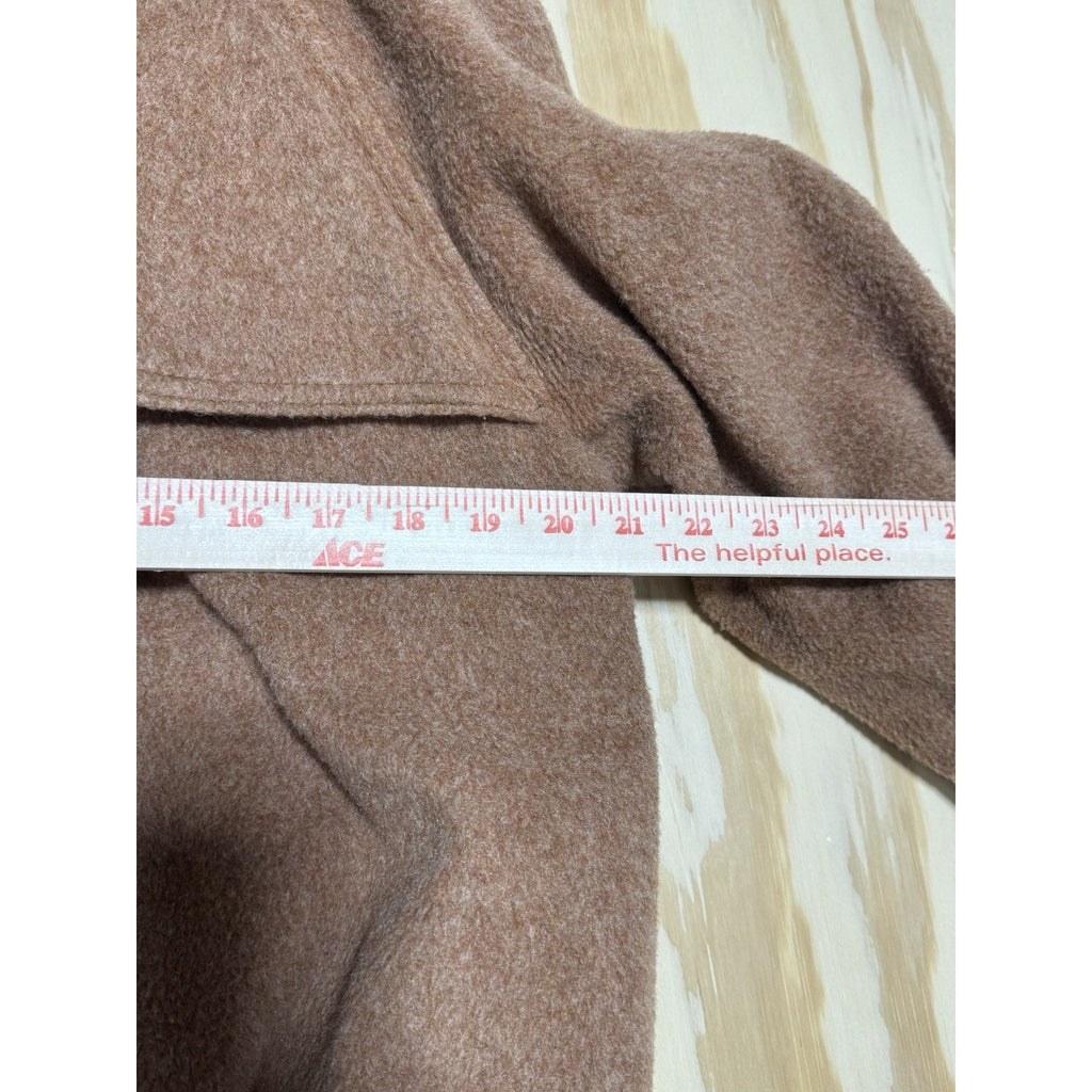 Vintage Kahn’s Boulder CO Wool Coat Womens Long Brown Oversized Boho Coat M/L