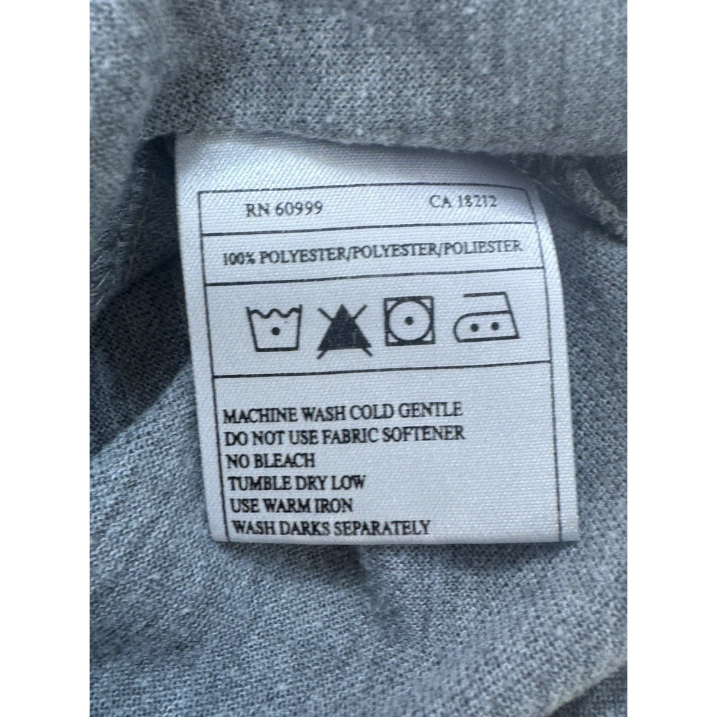 St. Louis Cardinals Antigua Gray Short Sleeve Polo Shirt Men’s Size Large