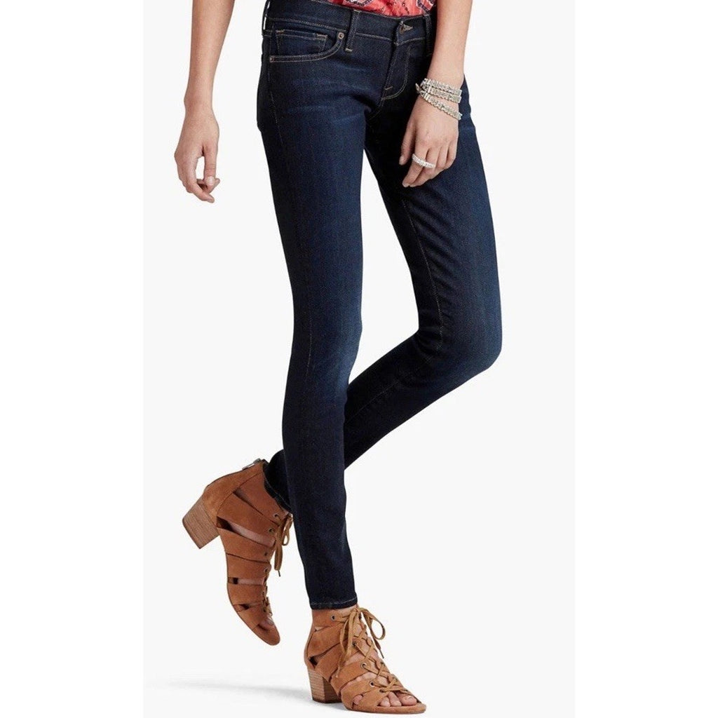 Lucky brand Charlie Skinny Dark Wash Slim Leg Jean 12/31 EUC