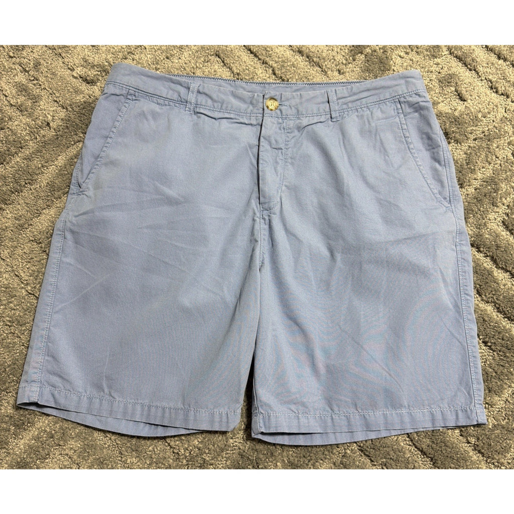 Johnnie O Shorts Mens 38 Blue Chino Preppy West Coast Prep