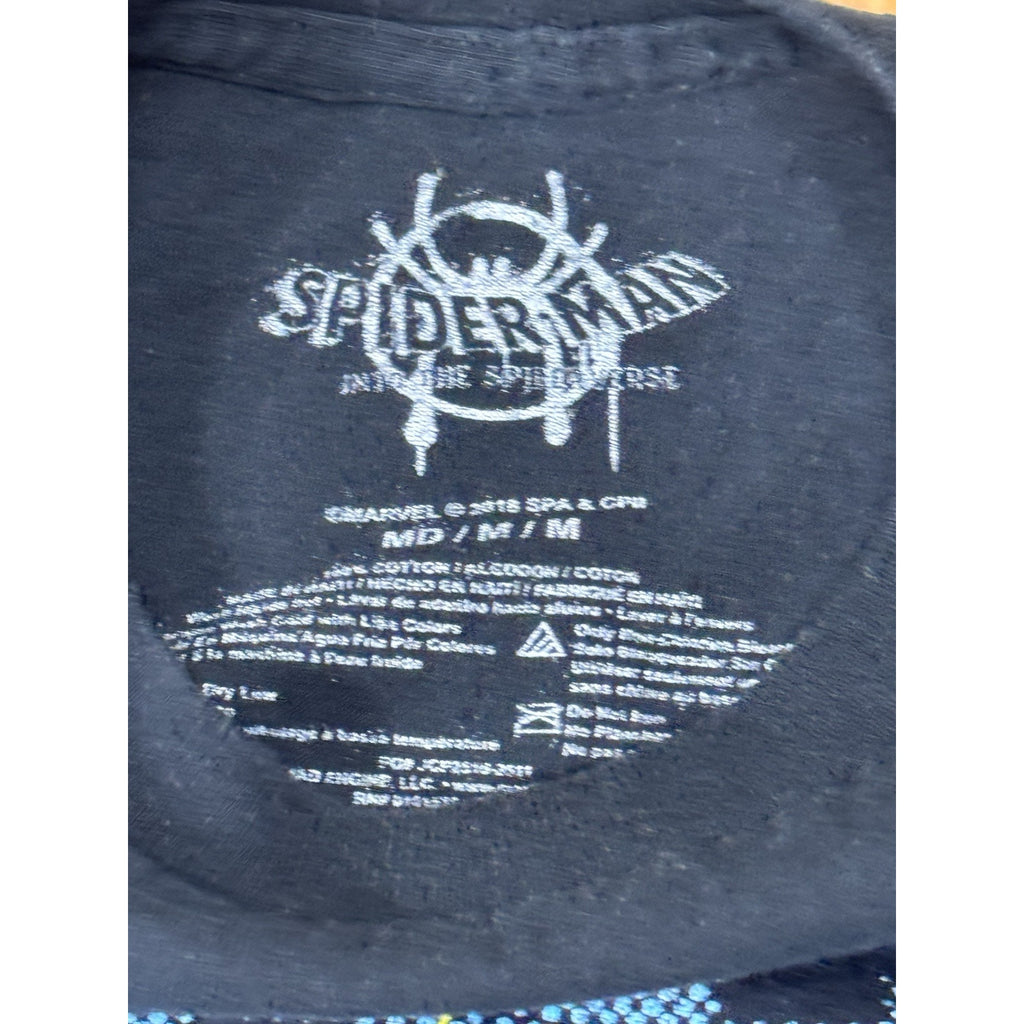 Marvel Spider-Man Across The Spider-verse Graphic T-Shirt Adult Size Medium