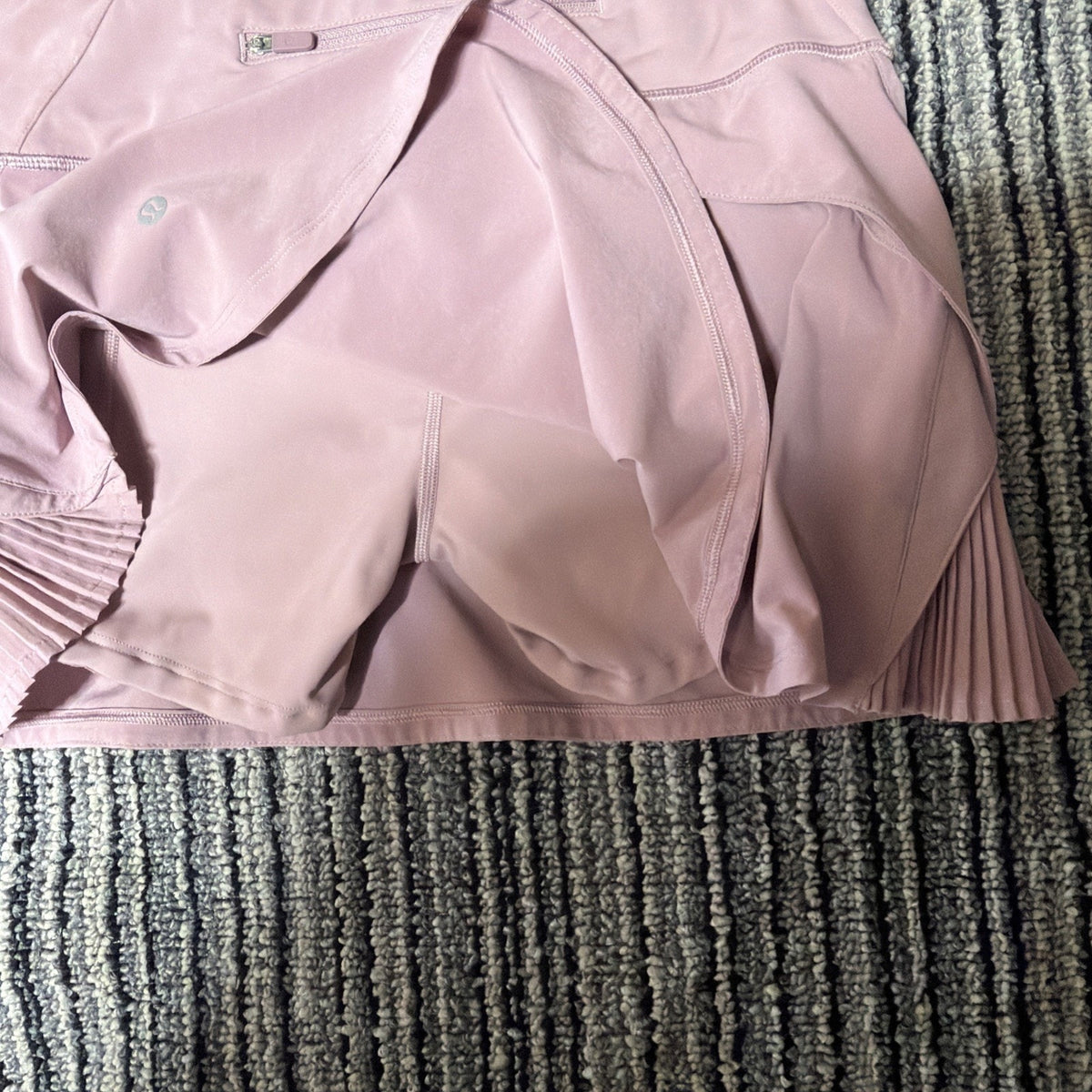 Lululemon Play Off The Pleats Skirt Pink Womens Tennis Golf Running Skort