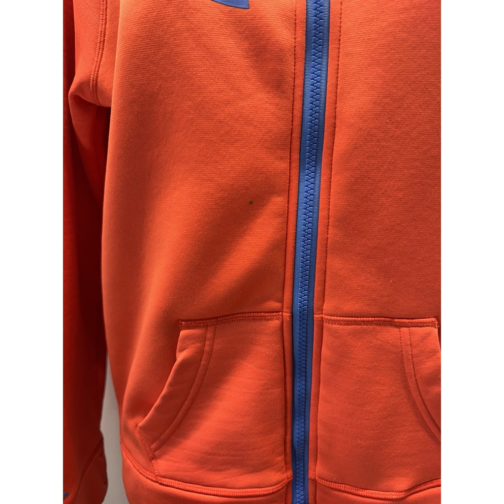 UNDER ARMOUR STORM Hoodie YLG Loose Cold Gear Tangerine Orange Sweatshirt No Tag