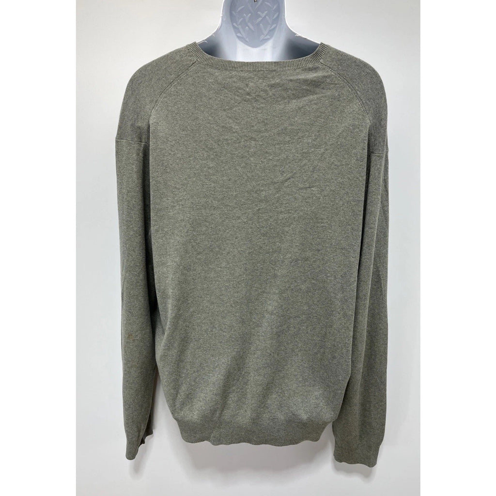 Polo Ralph Lauren Sweater V-Neck Long Sleeve Pima Cotton Green Men’s XXL