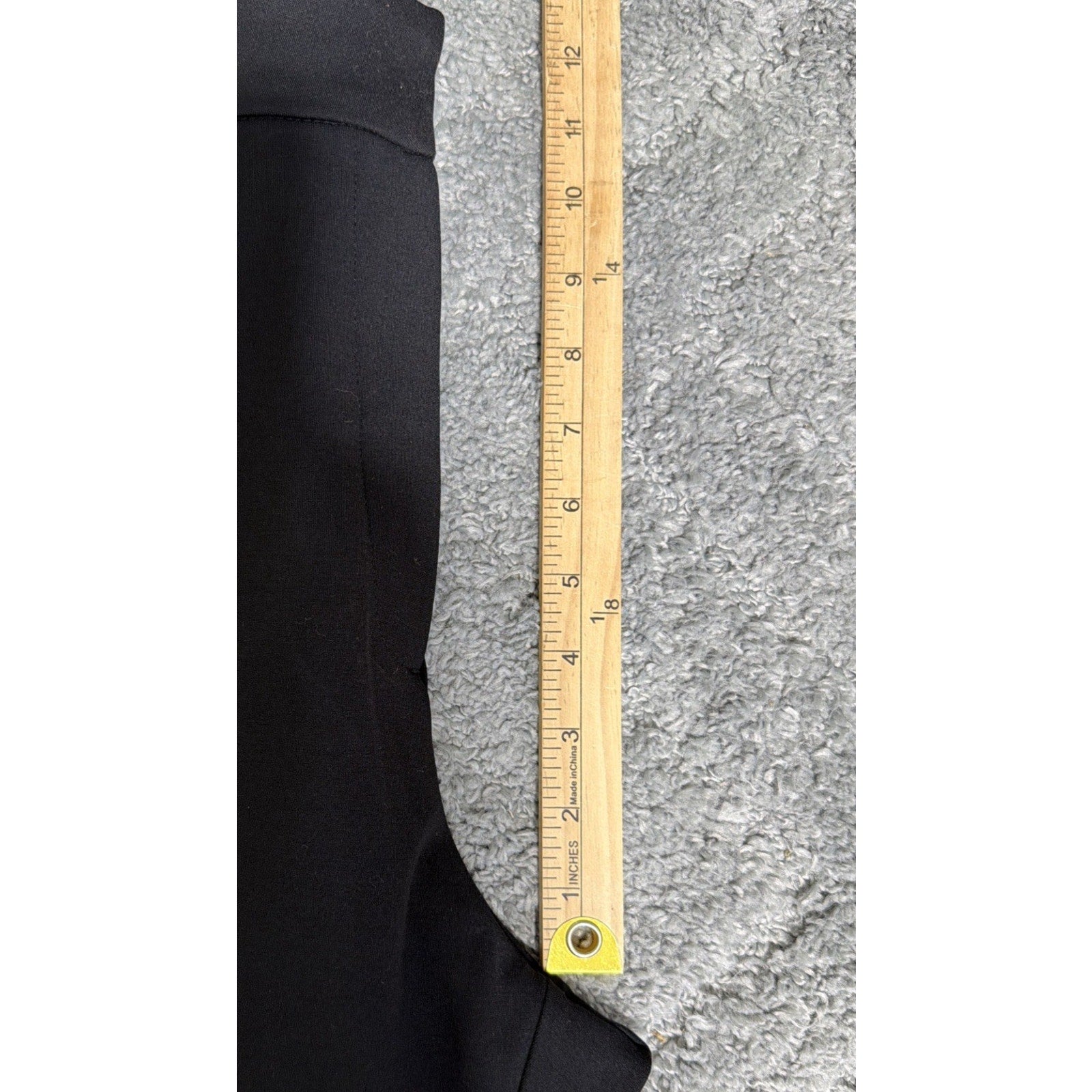 New Women's Calvin Klein Modern Essentials Black Dress Pants Pockets 16