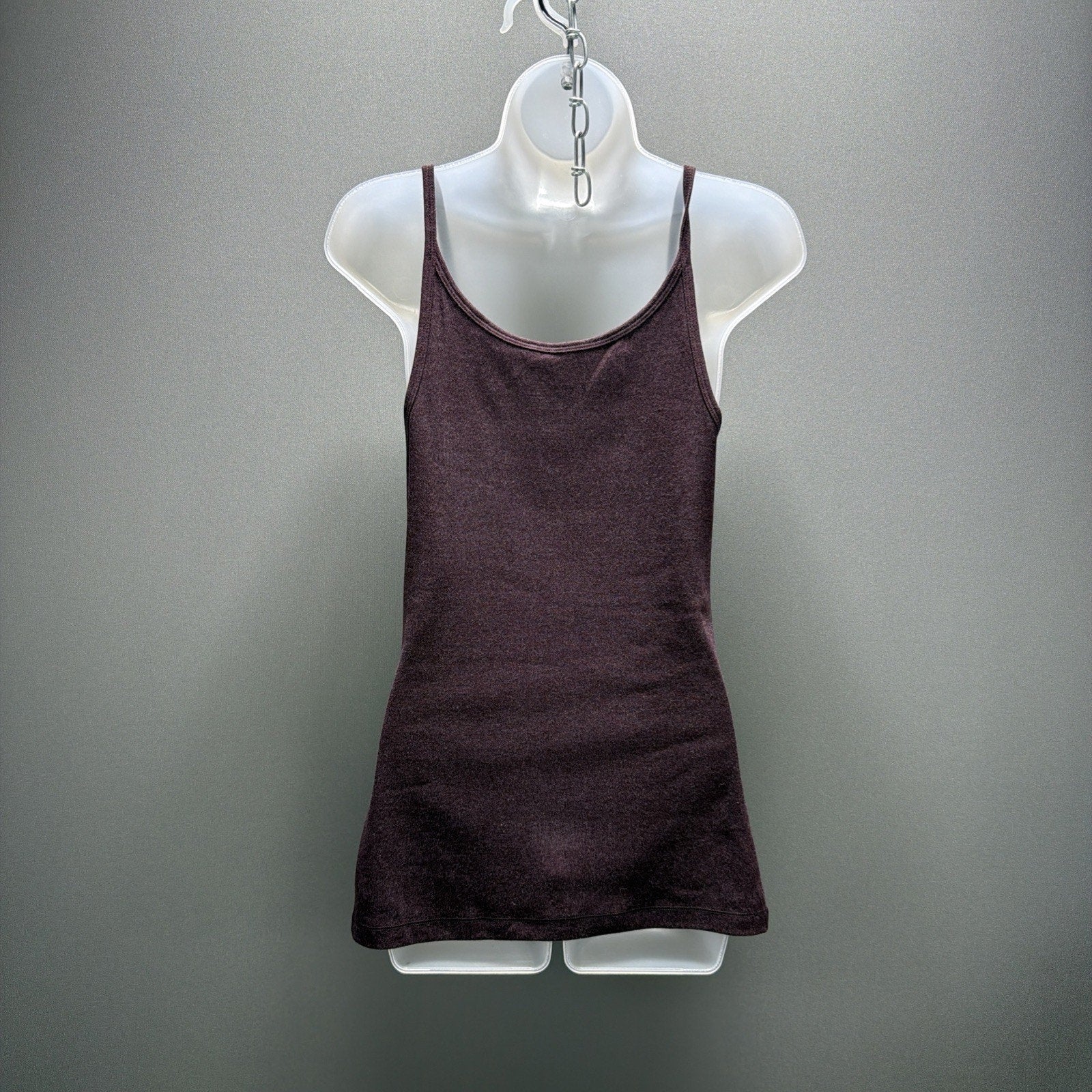Mossimo Garnet Rose cami Embellished top Size Large NWT Stretch