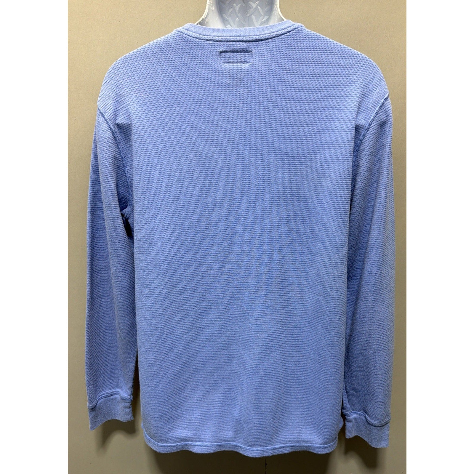 Polo Ralph Lauren Long Sleeve Crewneck Thermal Waffle Pullover Shirt Mens L