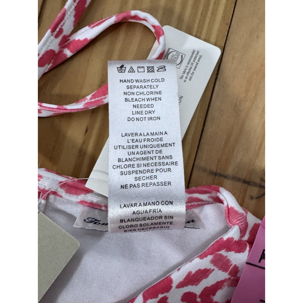 TOMMY BAHAMA BIMINI IKAT COWL NECK AMARANTH WOMEN DRESS SIZE X-SMALL BRAND NEW