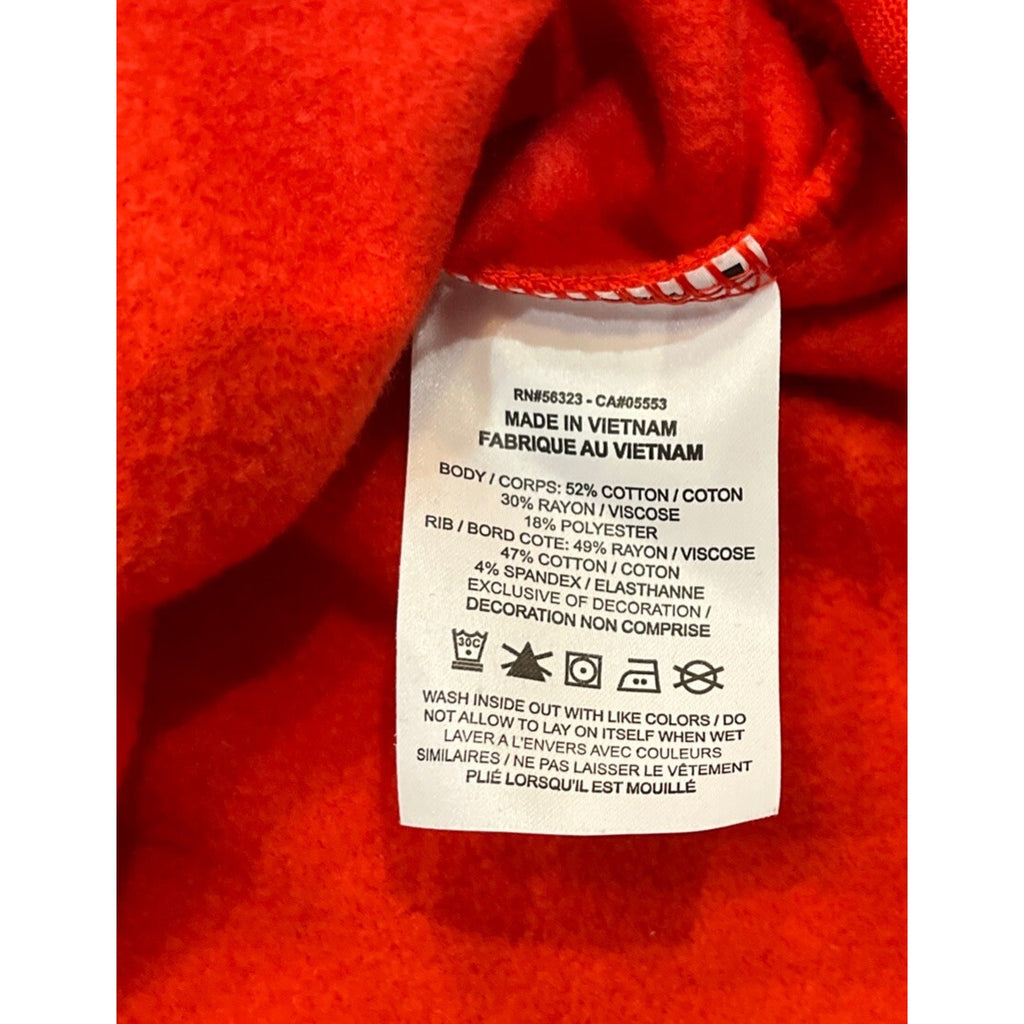 Nike Red Men’s XS Sweatshirt DD5031-673 Sports Athletic Patterned Houndstooth