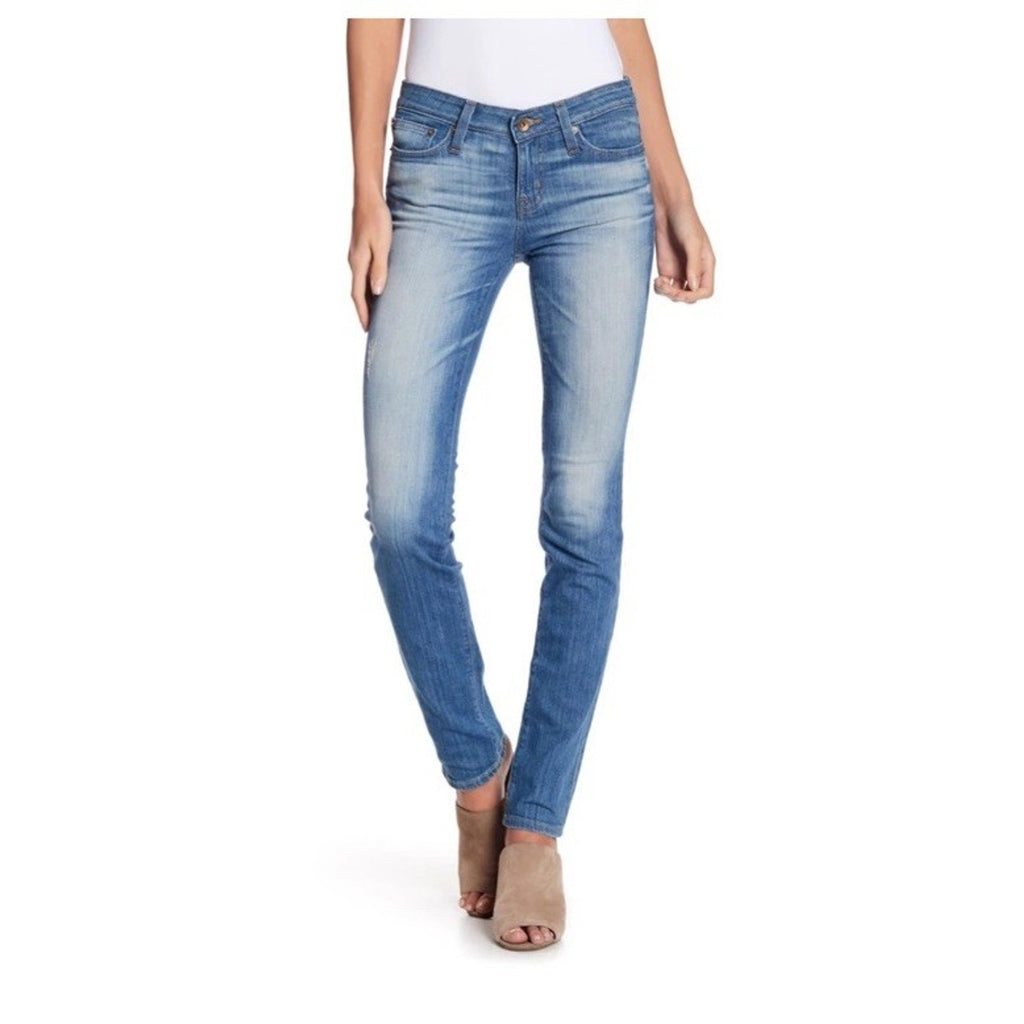 Big Star Sz 24R Mid-Rise Slim Straight Leg Brigette Van Ness Jeans