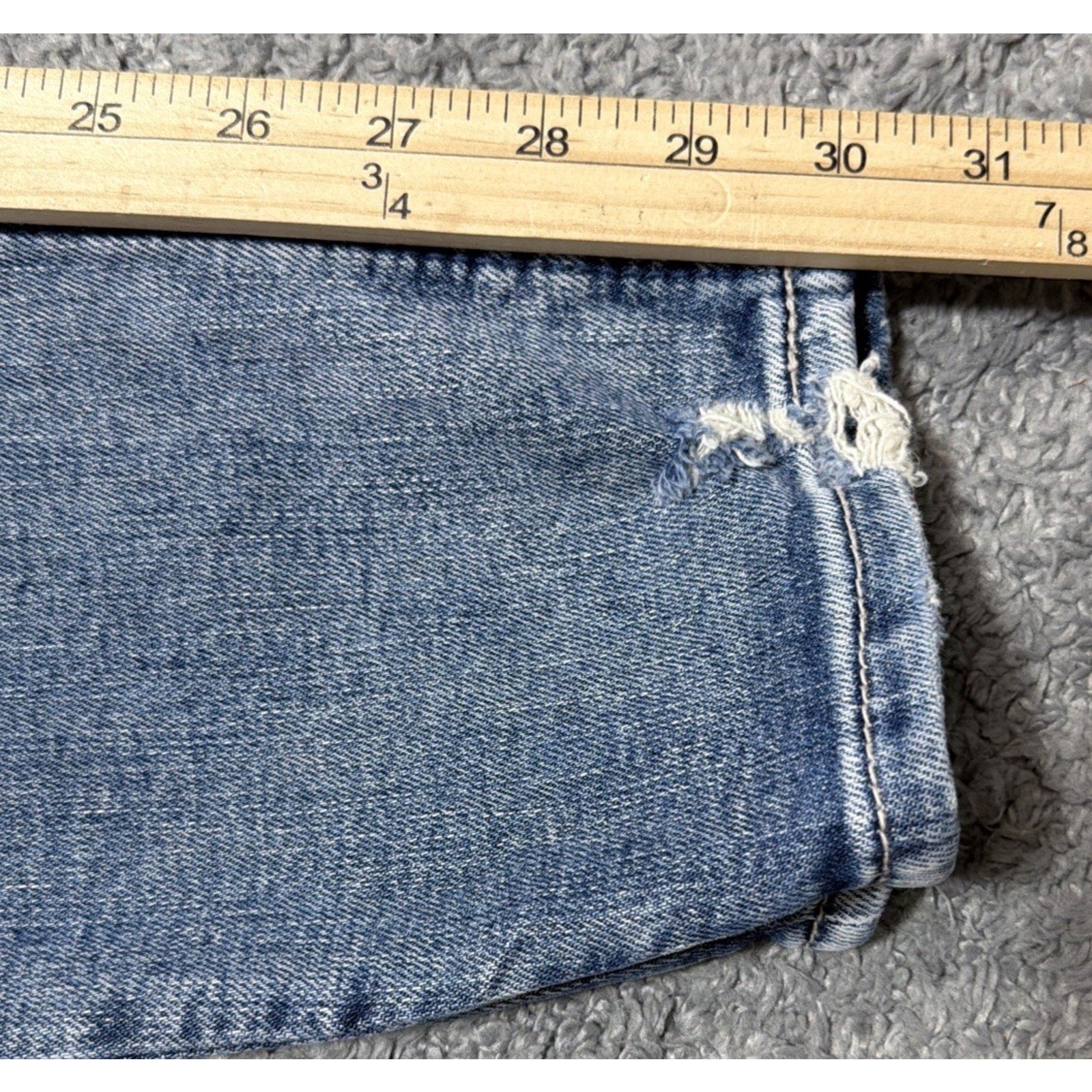 Silver Boyfriend Jeans Women's 26x29 stretch blue Denim mid rise