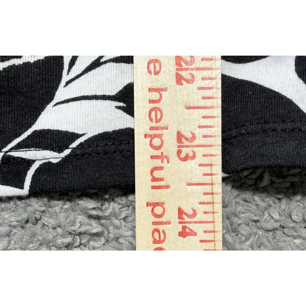 Rafaella Ladies Sleeveless Polo Size XS Pressed Palms Black NWT