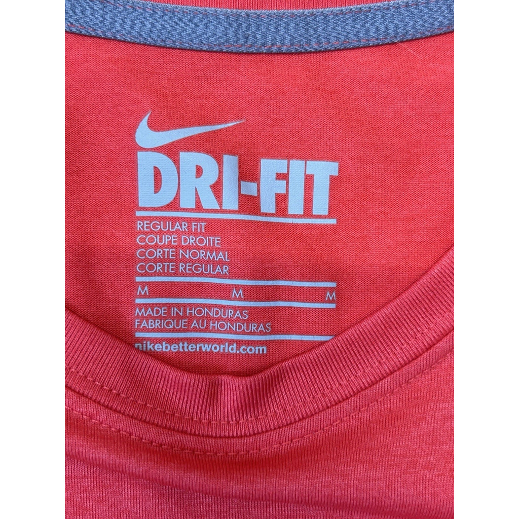 NIKE Long Sleeve tee, dry-fit Women’s size Medium Orange .