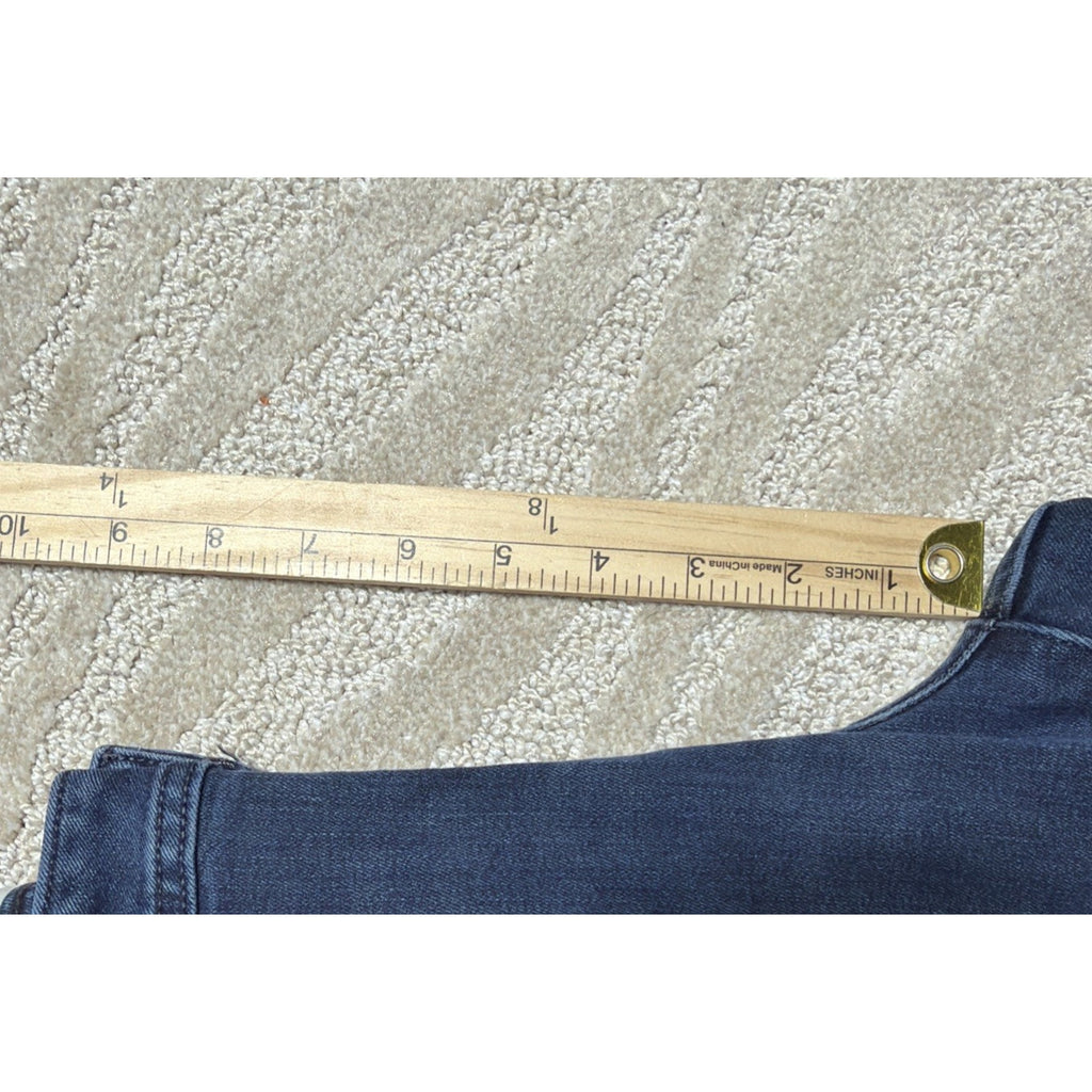 Levis 529 Women's Curvy Mid Rise Bootcut Jeans Size 32 Dark Wash Stretch 32x30