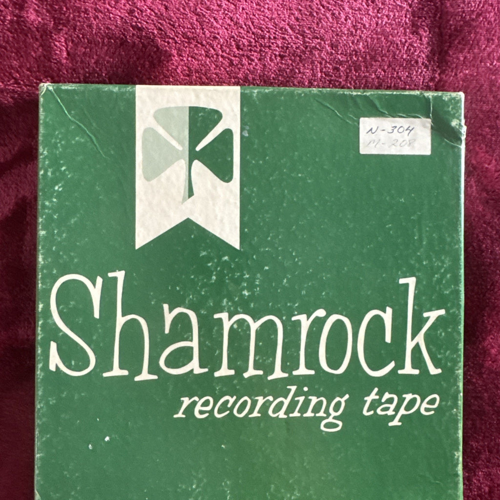 Vtg Shamrock Reel-to-Reel Recording Tape - 7 In X 1/4 IN. x 1800 ft