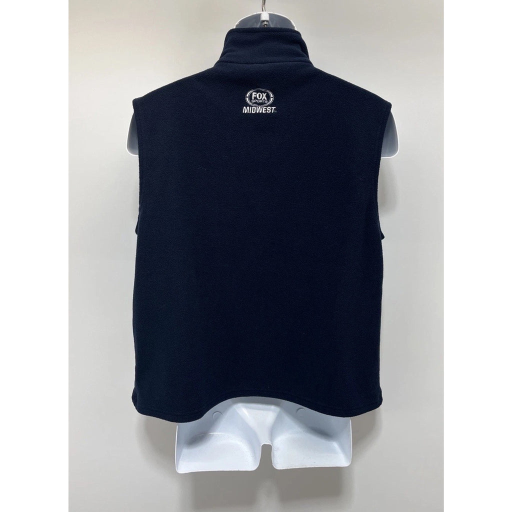 St. Louis Blues SGA Stadium Giveaway Adult Large Full Zip Sweater Vest