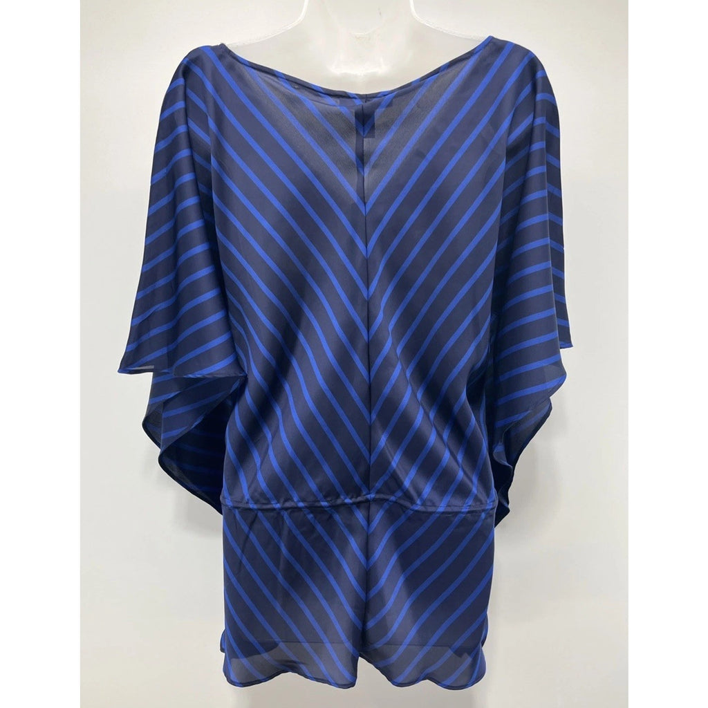 NWT Lauren Ralph Lauren Caftan Kimono Sleeve Drawstring Tie Pullover L/XL