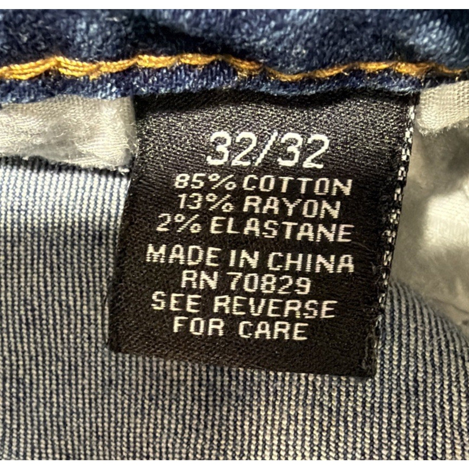 CJ Black Skinny Flex Premium Moto Jeans Men's Size 32x32 Rue21 Distressed Denim