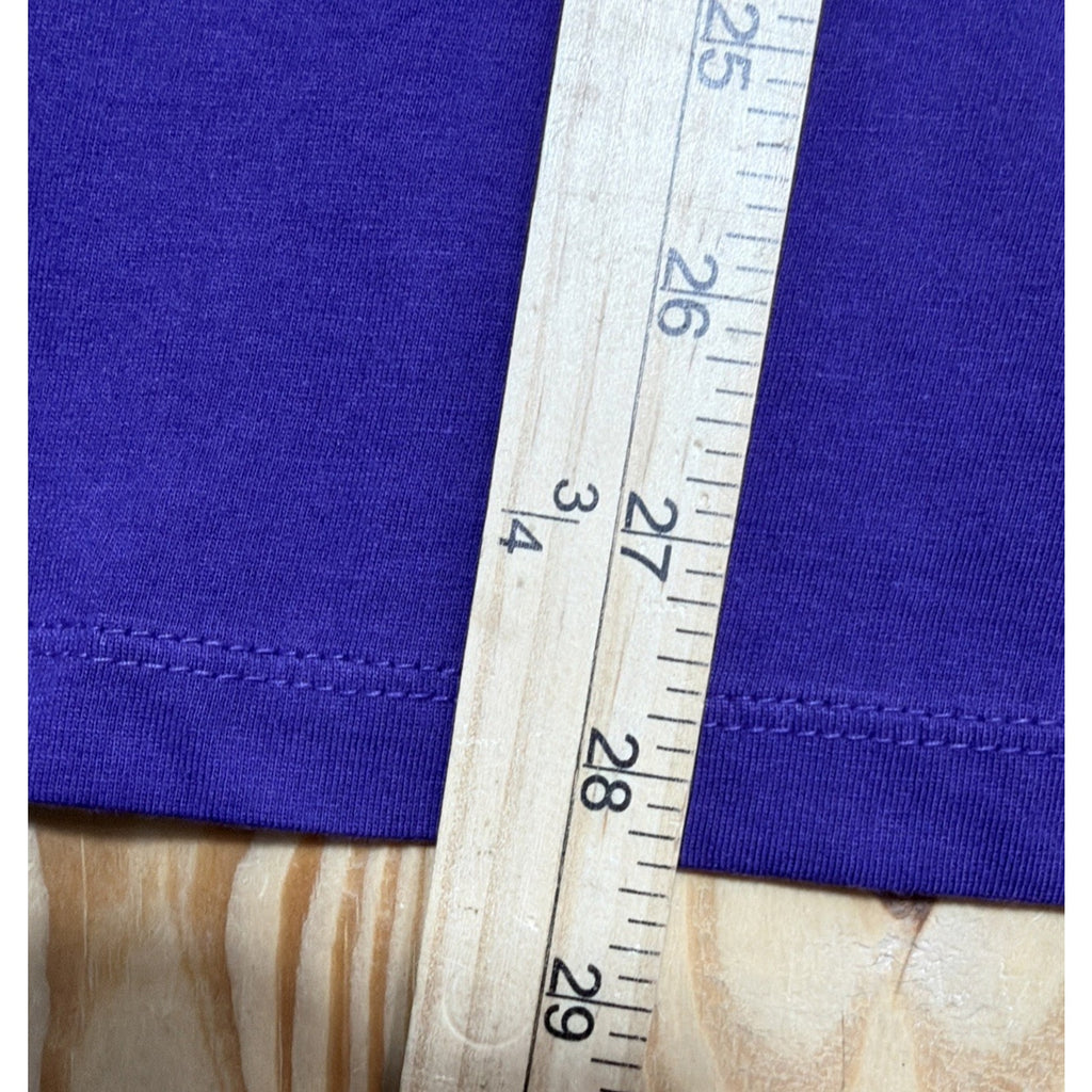 Fanatics NFL Minnesota Vikings T-shirt Womens 1X Purple Short Sleeve New