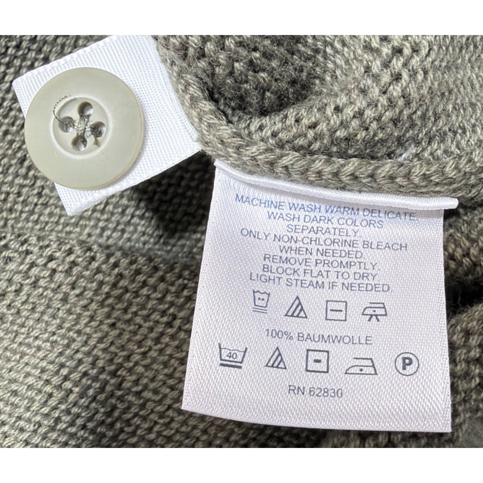 New Lands End Camp Pullover Sweater 100% Cotton Outdoors Men’s XXL 50-52 Green