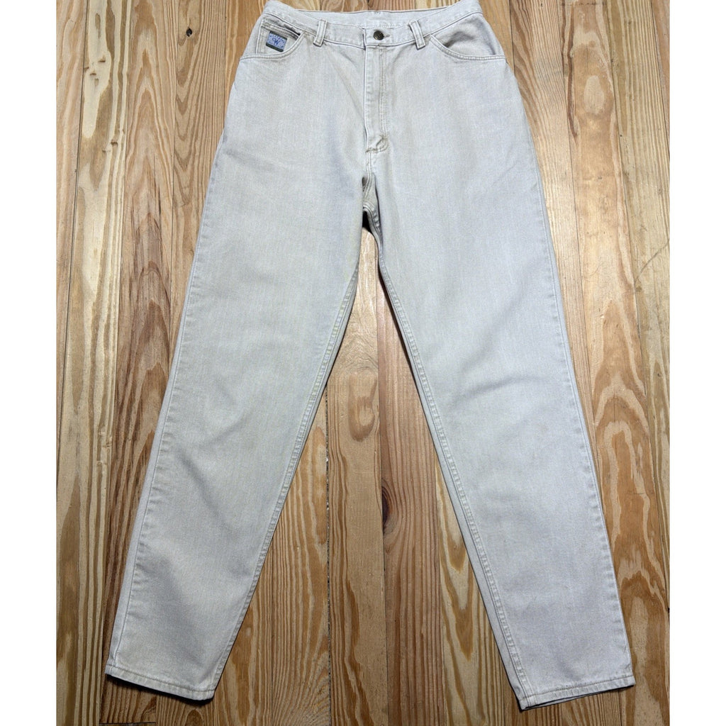 Vtg Wrangler For Women Relaxed High Rise Mom Jeans Made USA Cotton 12x32