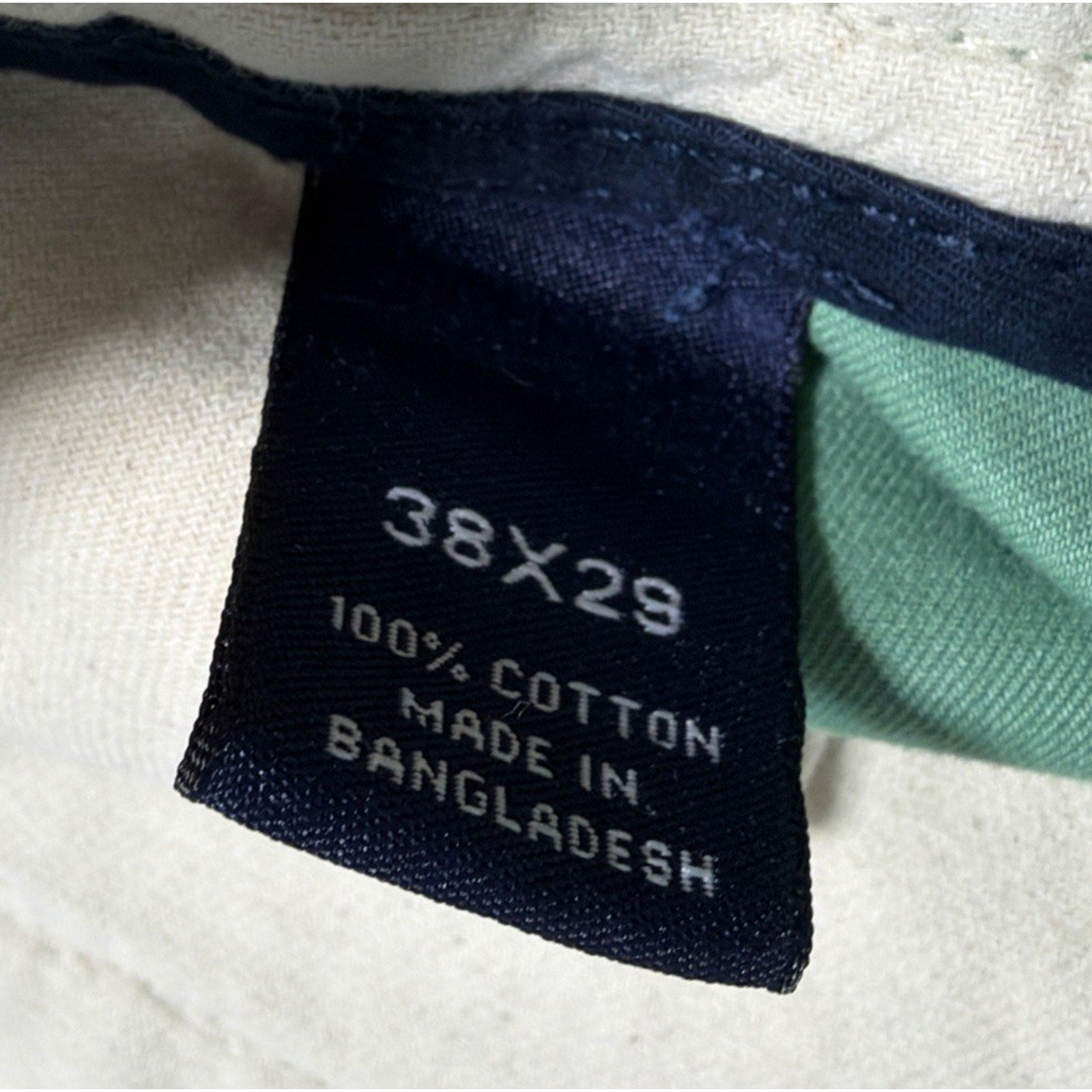 Cremieux Classic Stretch Cut Off Shorts Green Size 38 Preppy Casual