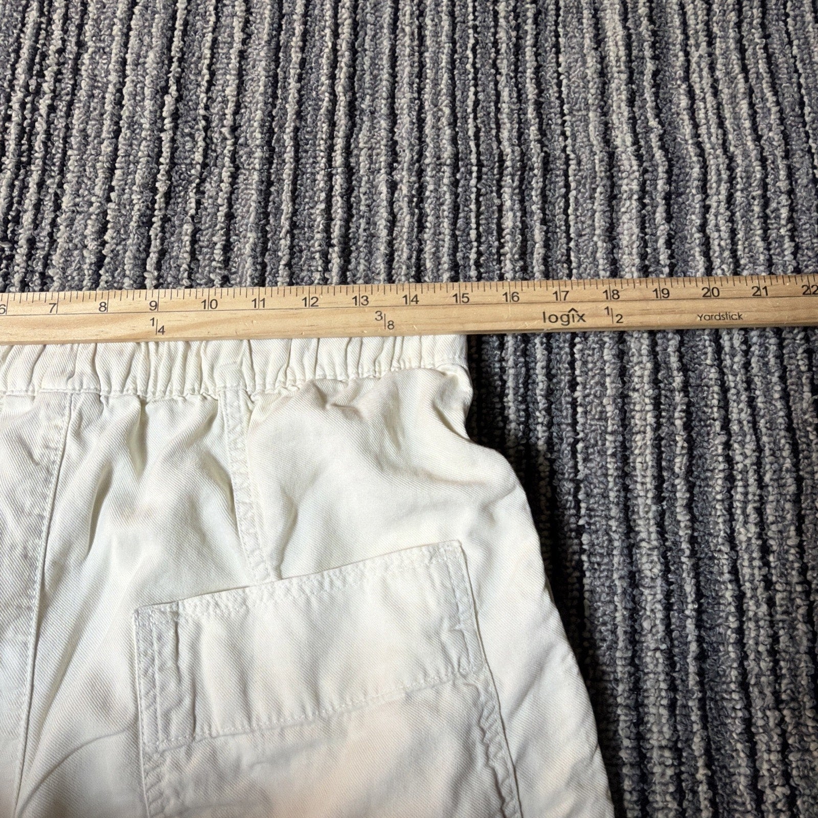 Zara Women's Balloon Tapered Leg Biege High Waisted Pants Size Medium