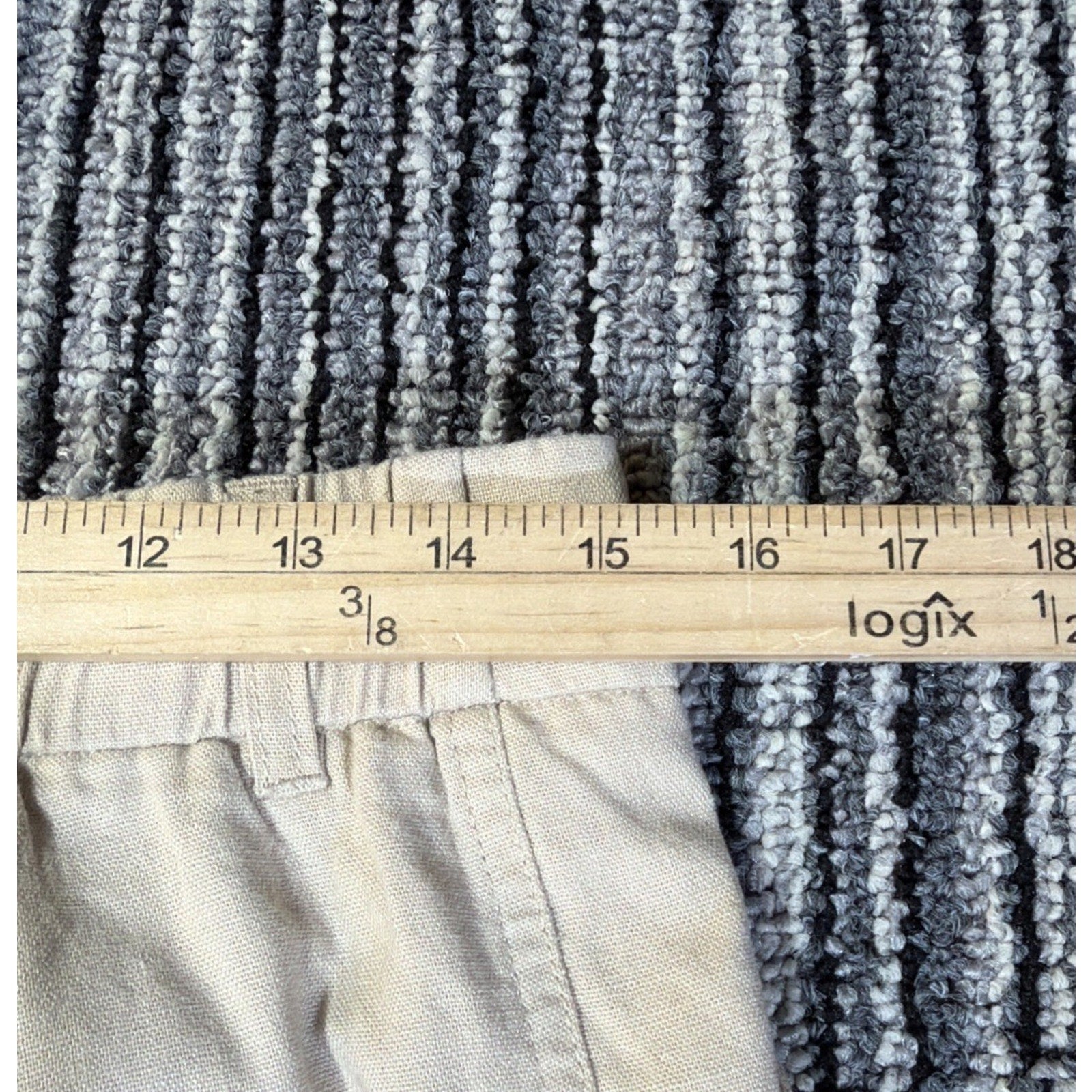 WILLIT Linen Cotton Wide Leg Pants Womens Medium 31 Beige Quiet Luxury Resort