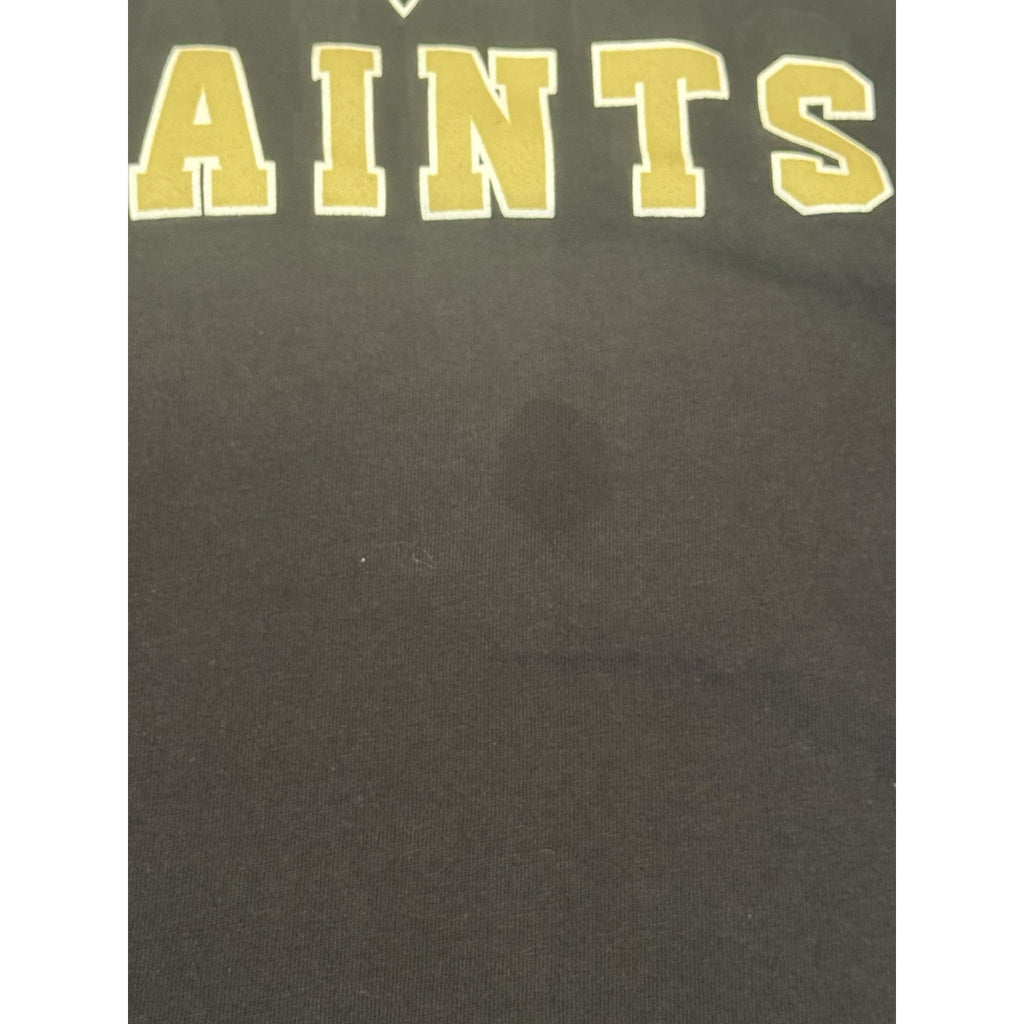 47 Brand New Orleans Saints T Shirt Mens XXL Black Gold NFL Football Graphic Tee