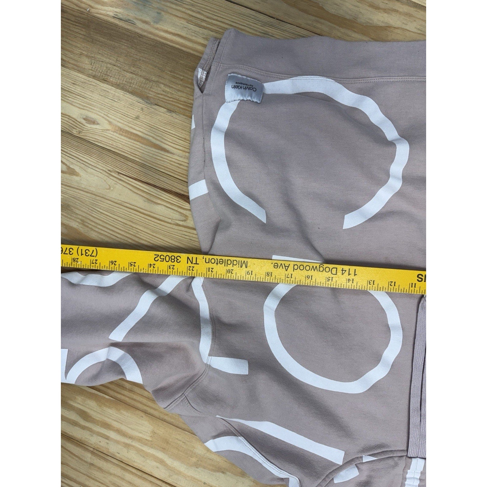 Calvin Klein Women’s 1X Light Pink Performance Sweatshirt Cowl Neck Pullover