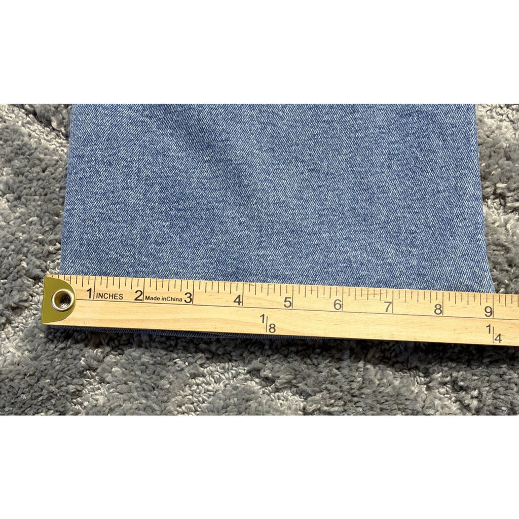 J.Crew Mid Rise Flare Crop All Day Stretch Denim Jeans Blue Sz 31 Womens 32x25.5