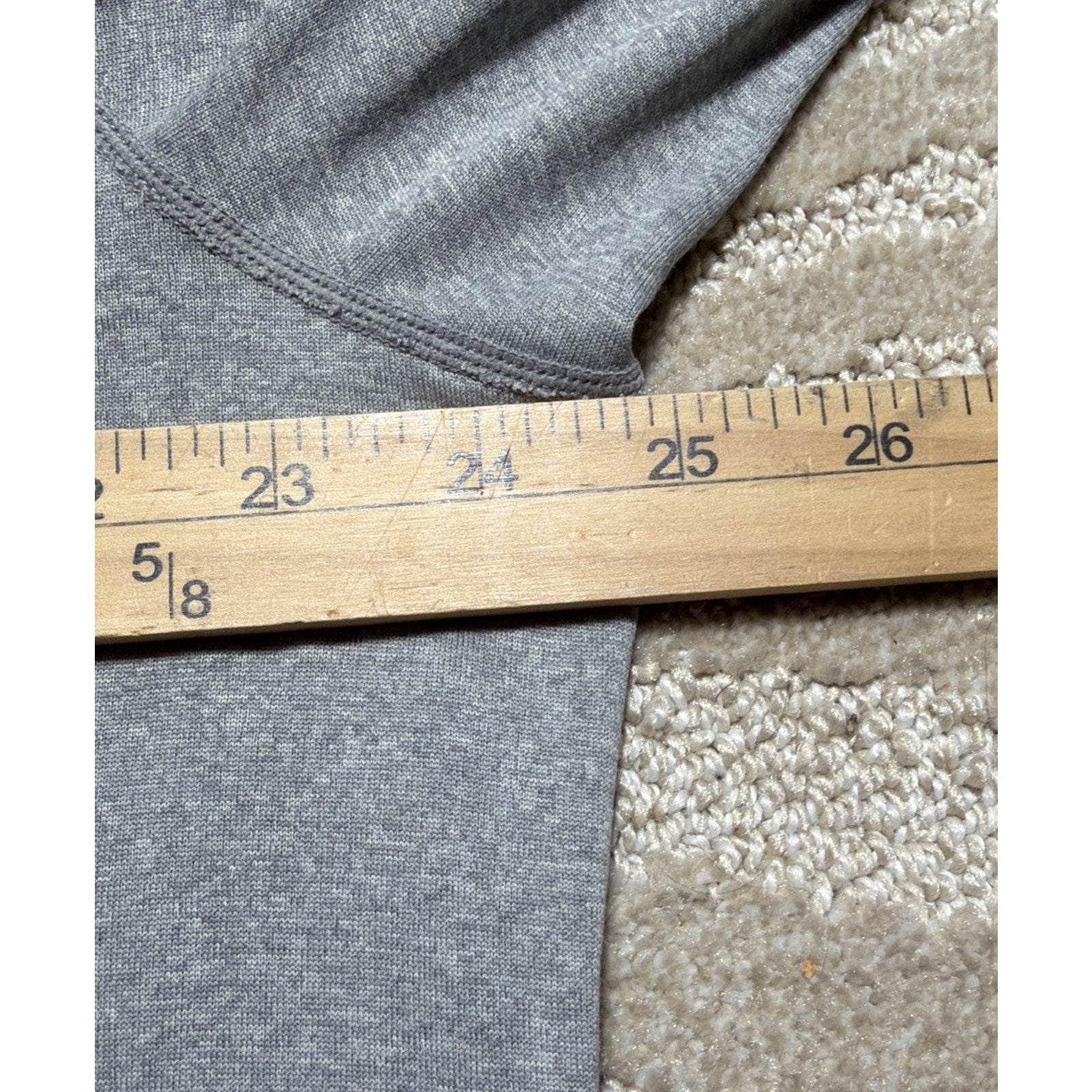 Nike Men's XL Dri-Fit Team Legend L/S Long Sleeve Shirt Heather Gray 377780-063