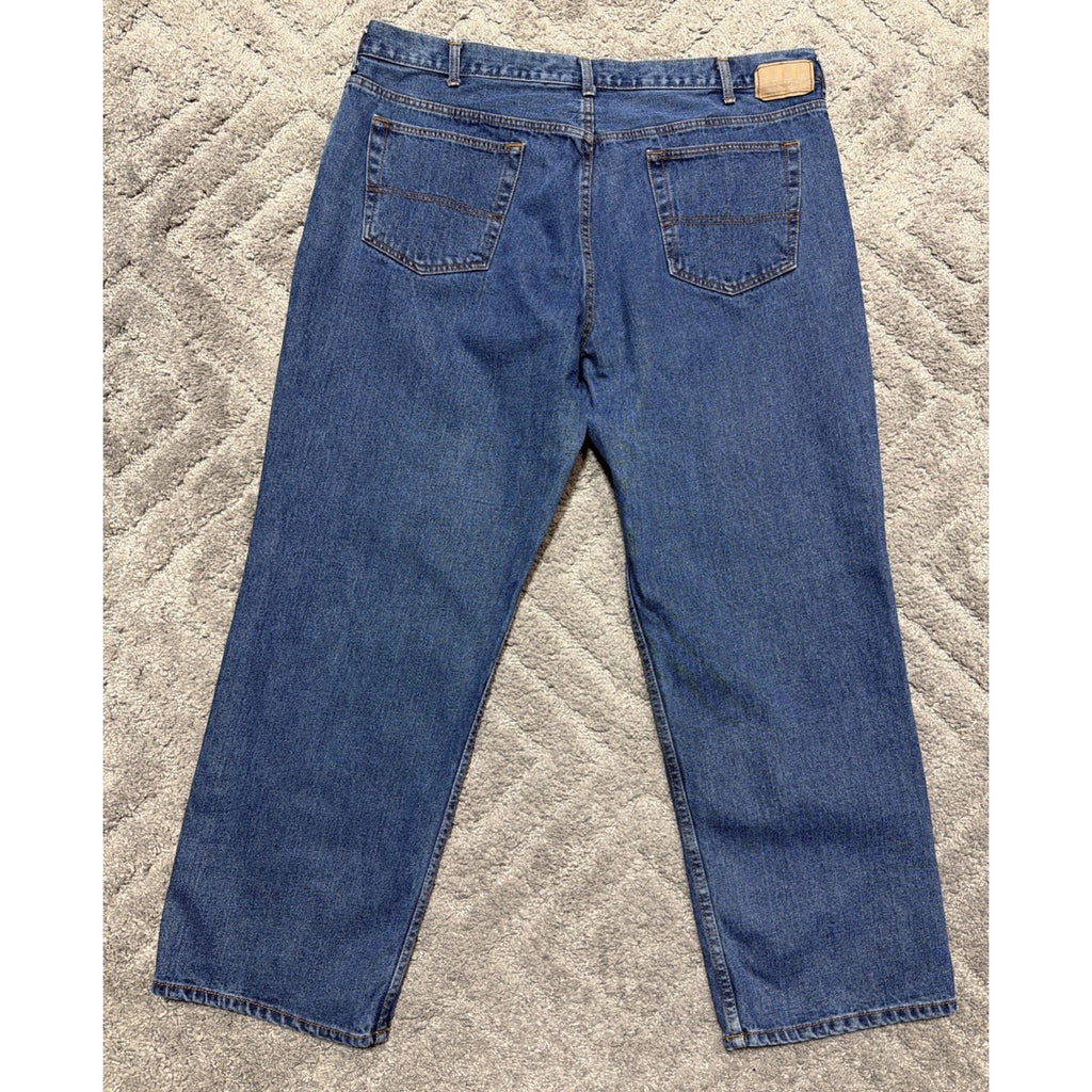 Urban Pipeline Up Jeans Mens 42x30 Blue Denim Vintage Distressed Baggy Skater