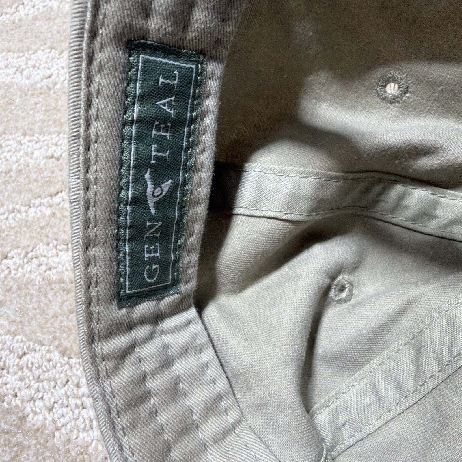 Genteal Hat Cap Green Adjustable Dad Hunting Outdoor Casual Embroidered