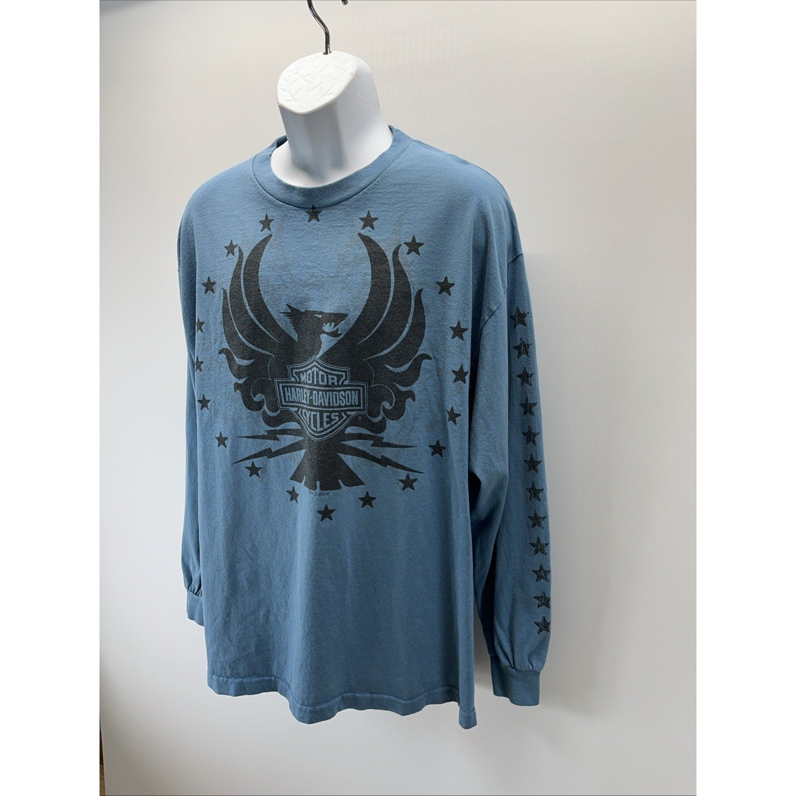 Harley Davidson Long Sleeve Shirt Tucson Arizona 2009 Size XL