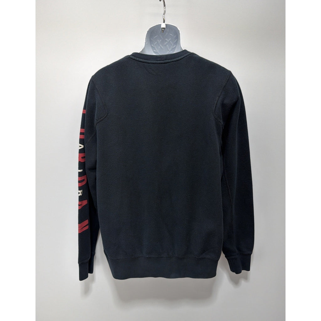 Nike Air Jordan Flight Classic Fleece Crew Sweatshirt Black 619445-010 Mens L
