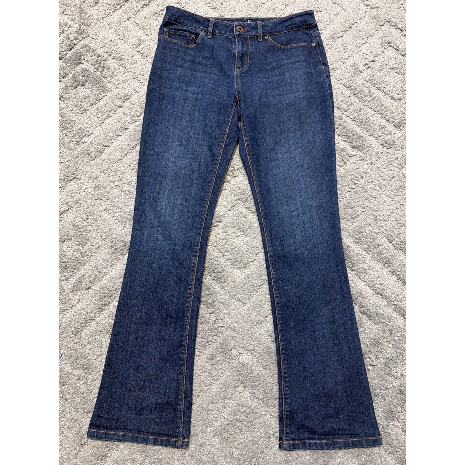 J. Jill Denim Modern Slim Bootcut Jeans Blue Women's Size 4 Stretch 30x31