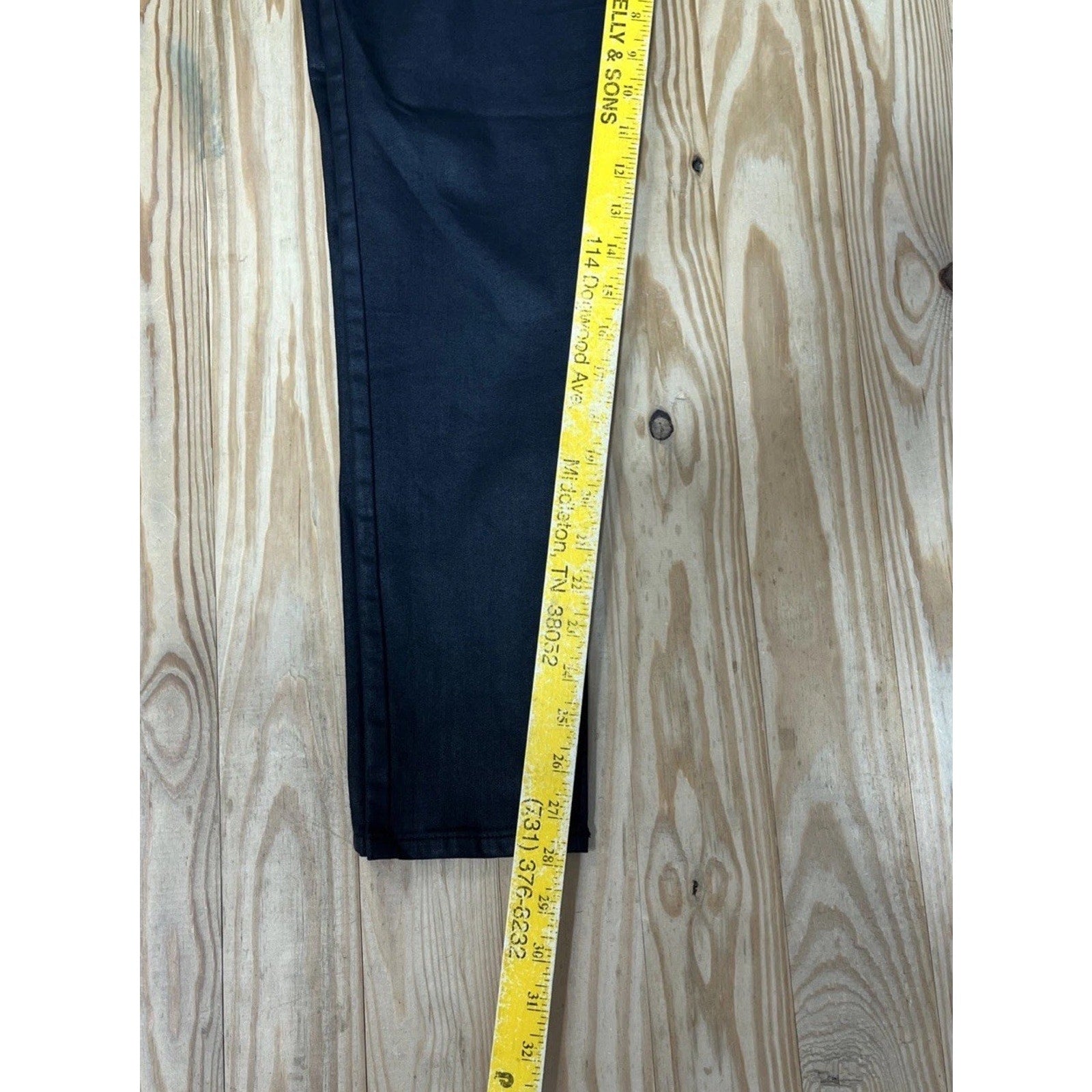 Banana Republic Black Coated Skinny Fit Jeans Size 28