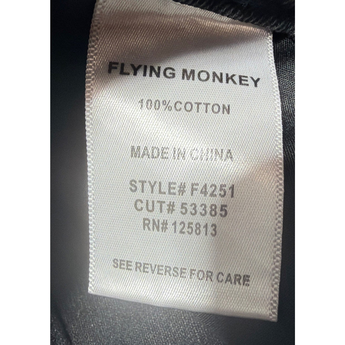 Flying Monkey Black Label Hgh Rise Straight Jeans Womens Size 25 Distressed