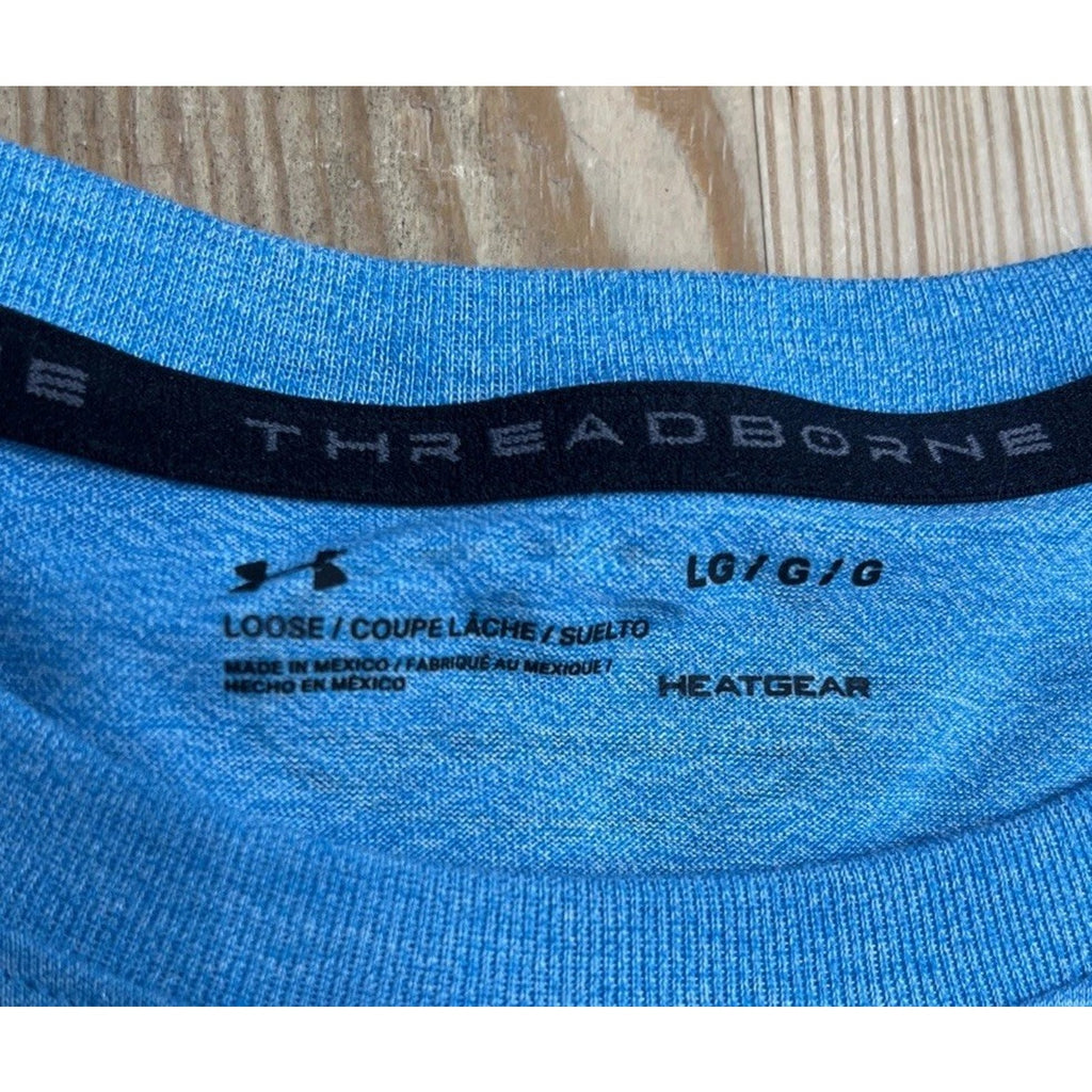 Under Armour Men's Tech Vent Jacquard T-Shirt, Blue L