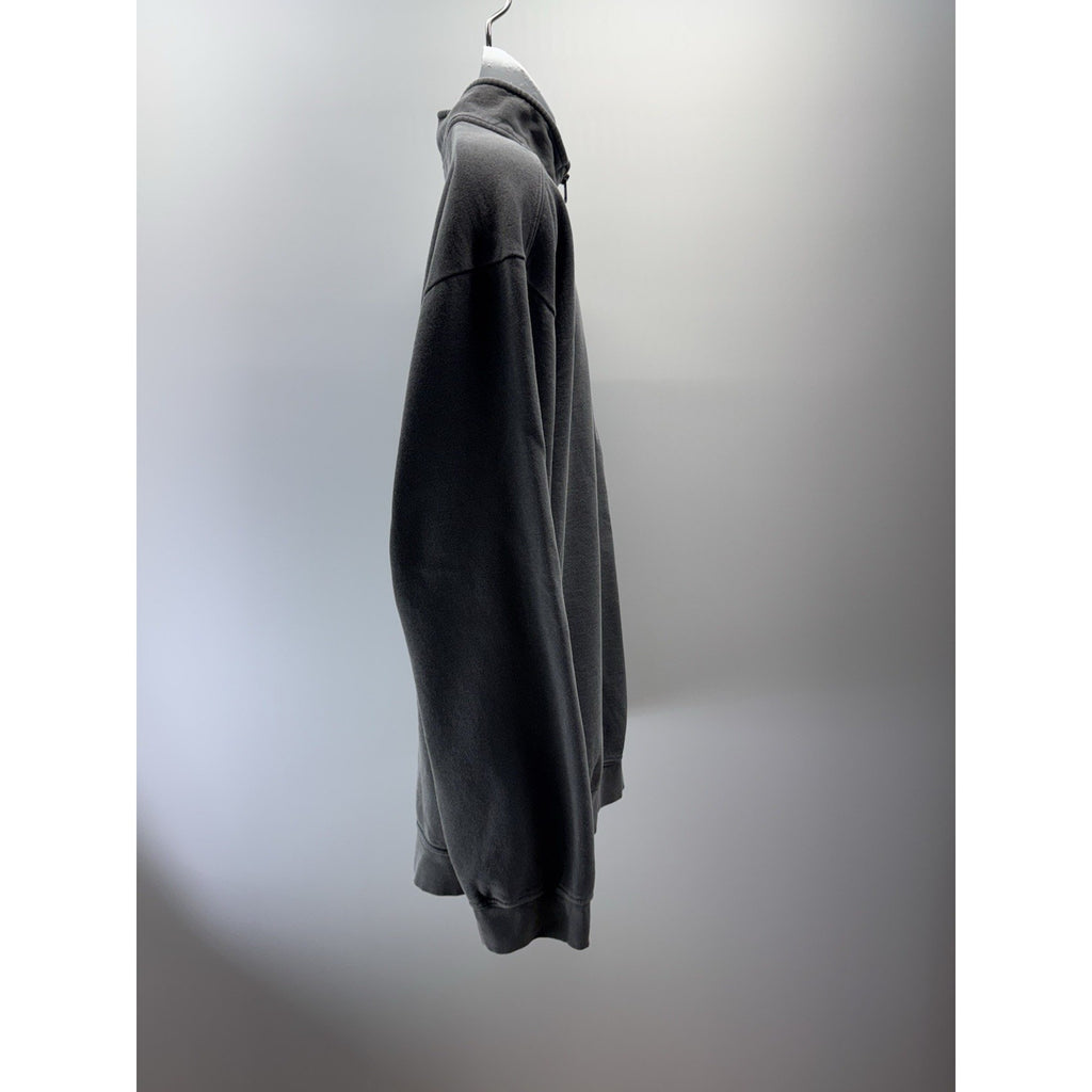 Mississippi State 1/4 Zip MSU Gray Pullover Size Men’s X-Large see Stain Pic