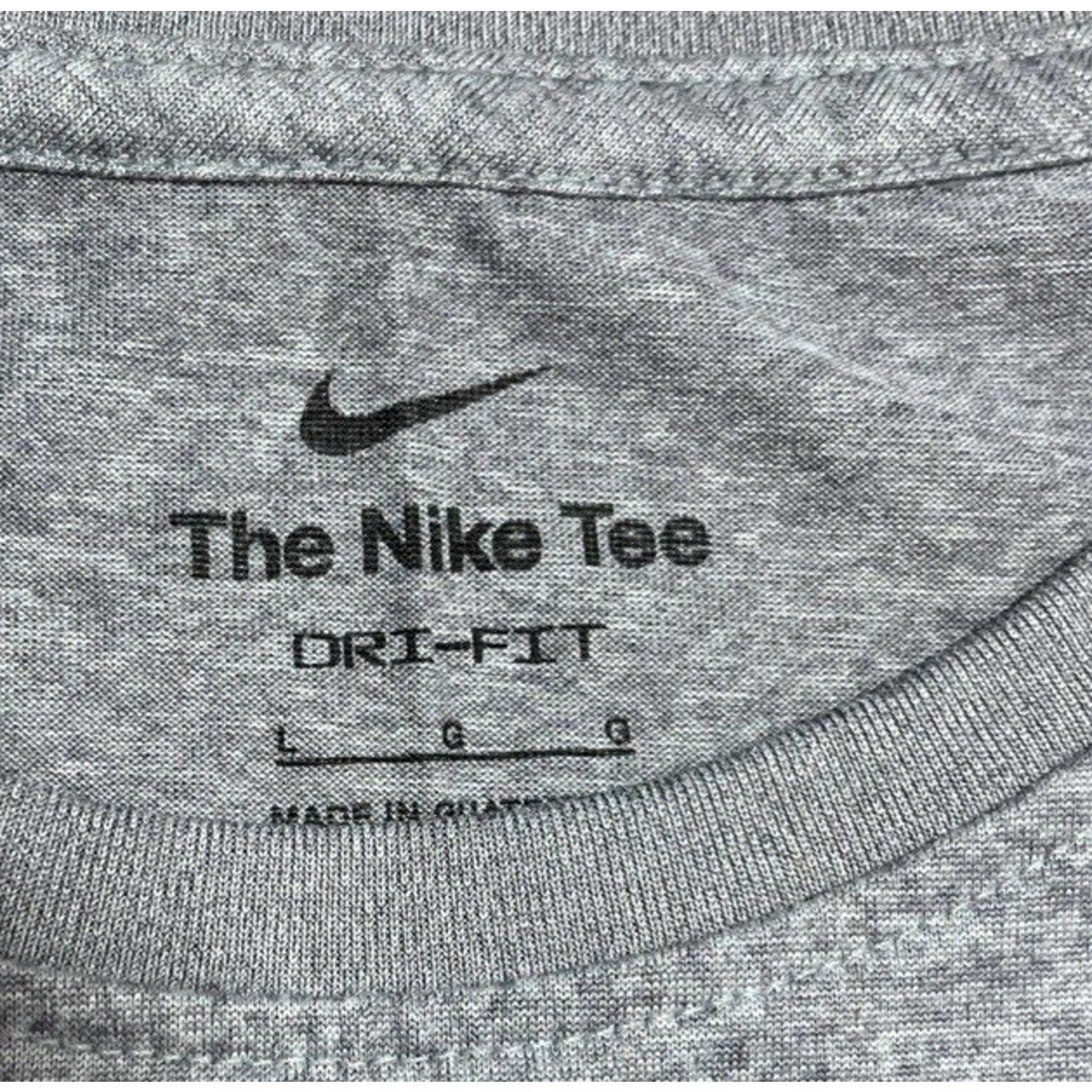 Women’s Jersey Nike Sleeveless Tank Gray Size Large