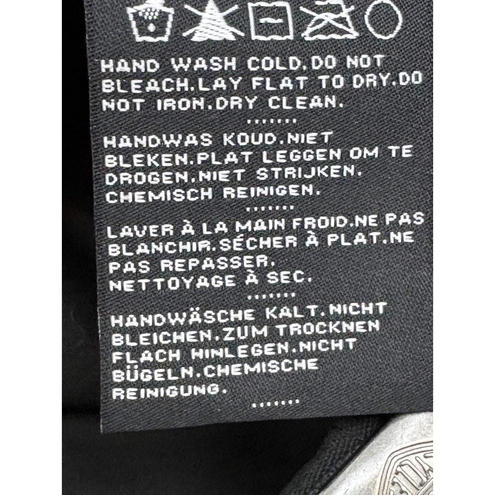 Harley Davidson Vintage Motorcycle Spell Out Sequined Military Cap Black Hat OSF