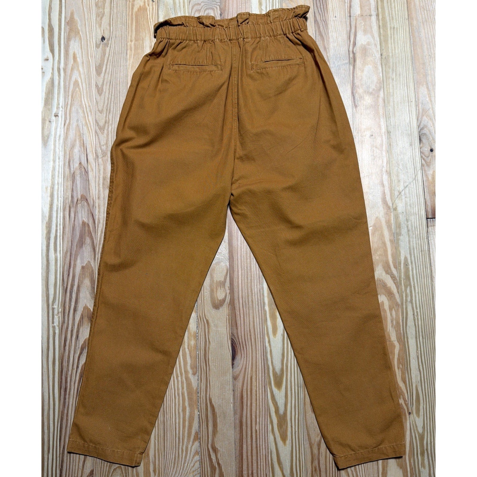 Nwt Zenana outfitters Canvas Drawstring Jogger Pants High Rise Size Large