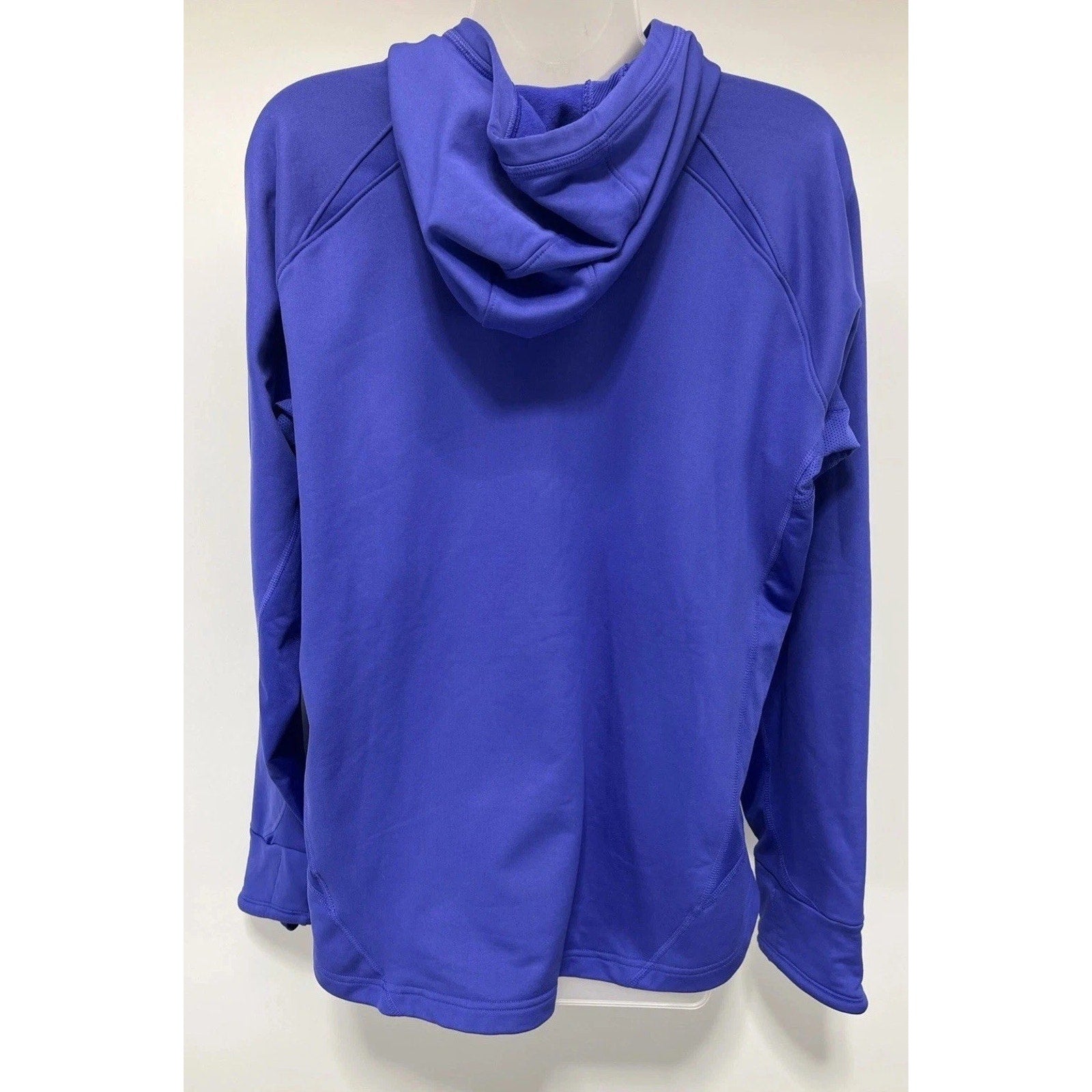 Nike Fit Dry Fleece Hoodie Womens XL Purple Long Sleeve With Hood